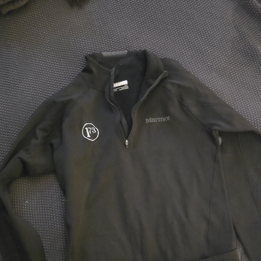 Marmot Black Half-Zip Pullover